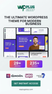 ShadePro WordPress Theme – Multi-Purpose SaaS, Startup & Business Theme