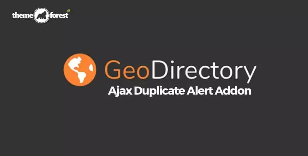 GeoDirectory Ajax Duplicate Alert Addon 2.3.5 | Duplicate Checker Plugin
