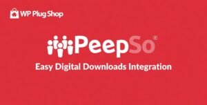 PeepSo Easy Digital Downloads Integration 8.0.0.0 – WordPress Social Commerce & EDD Community Plugin