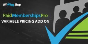 Paid Memberships Pro Variable Pricing Addon 1.0.1 – Flexible Pay What You Want Membership Pricing