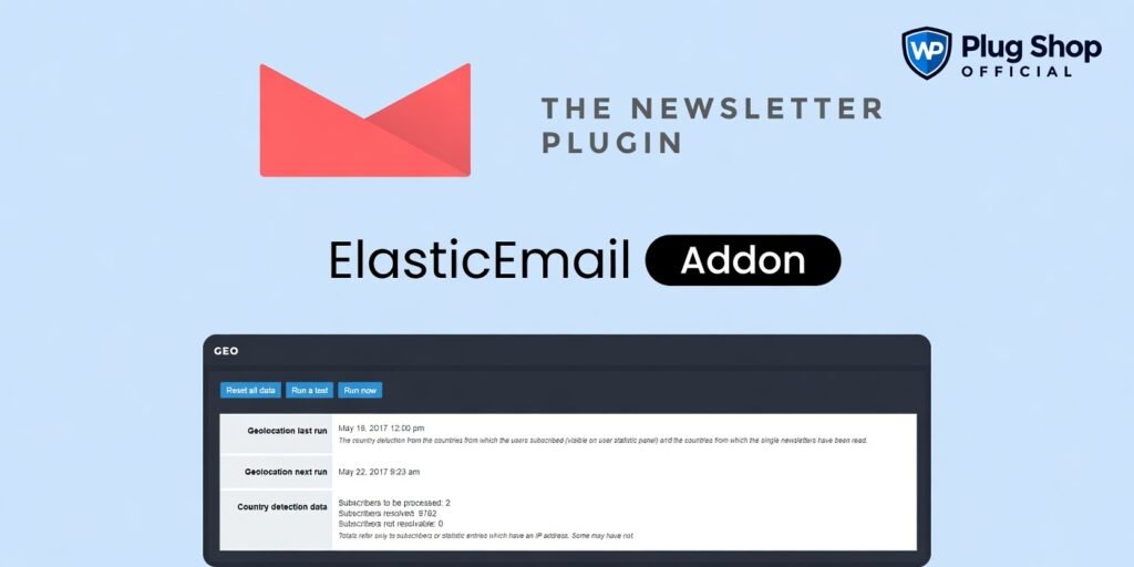 Newsletter ElasticEmail Addon 1.3.3 – Elastic Email Integration for WordPress