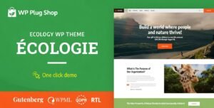 Ecologie Theme 1.1.1 – Environmental NGO & Ecology WordPress Theme