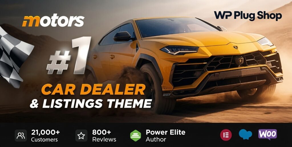 Motors Theme – Car Dealer, Rental & Classified WordPress Theme 5.6.99
