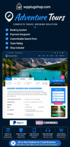 Adventure Tours – WordPress Tour & Travel Theme