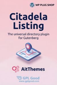 Citadela Listing – Universal Gutenberg Directory & Listing Plugin