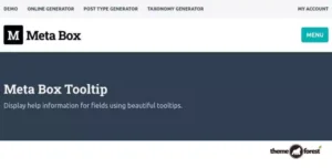 Meta Box Tooltip Addon 1.1.9 | Admin UX Help Plugin