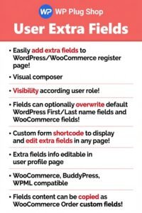 User Extra Fields 17.1 – WordPress Custom User Profile Fields Plugin