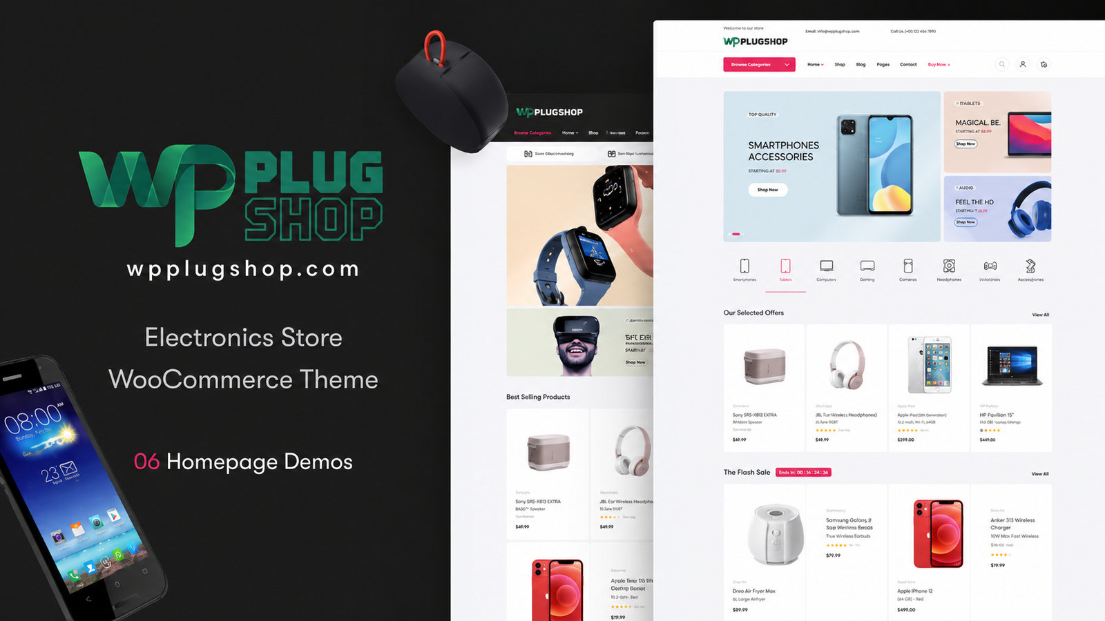 Technocy Theme – Electronics Store WooCommerce Theme for WordPress & Elementor