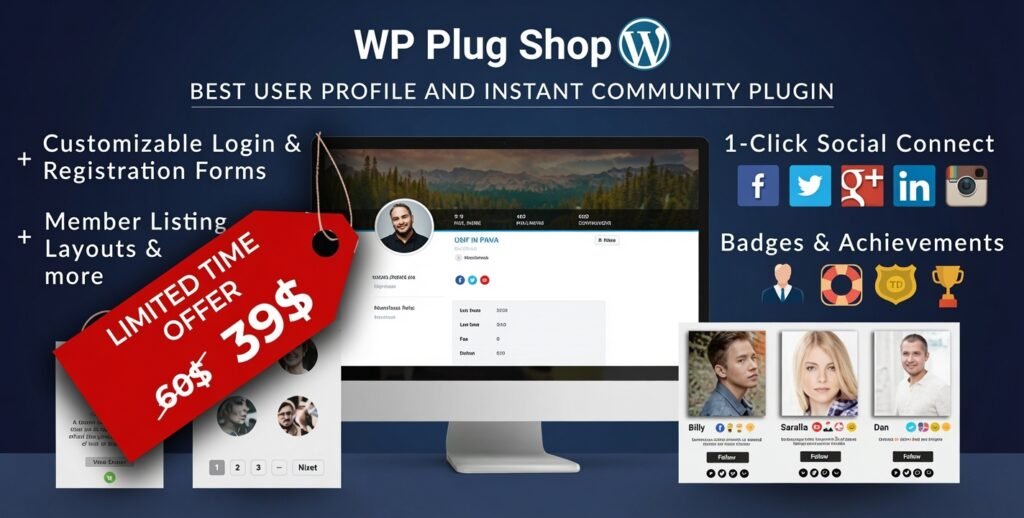 UserPro – WordPress Community and User Profile Plugin with Advanced Features