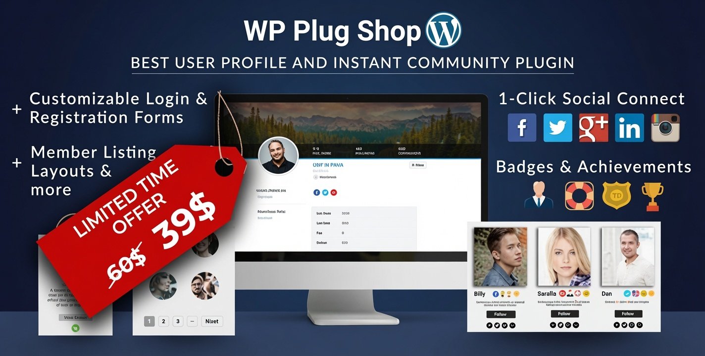 UserPro – WordPress Community and User Profile Plugin with Advanced Features