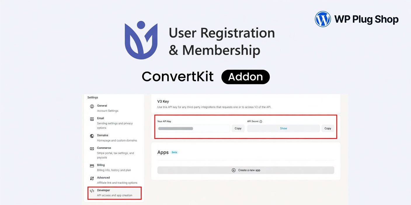 User Registration ConvertKit Addon 1.1.0 – WordPress Email Marketing Automation Integration