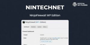 NinjaFirewall WP Edition 4.8.1 – Advanced WordPress Firewall Security Plugin