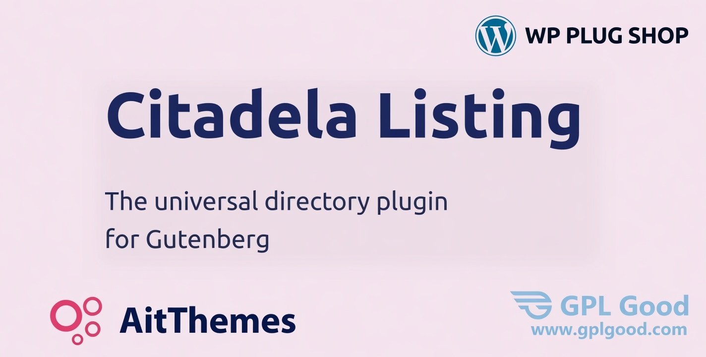 Citadela Listing – Universal Gutenberg Directory & Listing Plugin