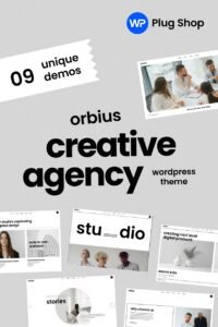 Orbius Theme 1.0.16 – Creative Agency & Portfolio WordPress Theme