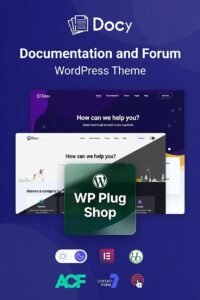 Docy Theme 4.4.0 – Documentation & Knowledge Base WordPress Theme with Helpdesk Forum