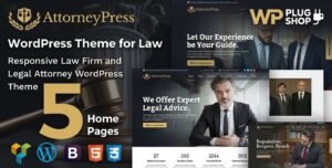 Attorney Press Theme 3.0.4 – Professional Lawyer WordPress Theme
