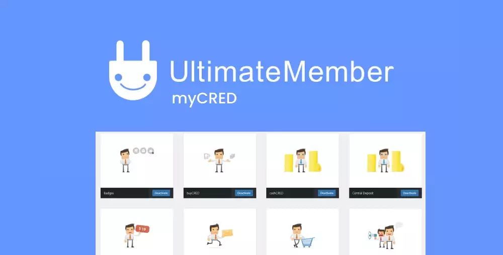Ultimate Member myCRED Addon 2.2.8 | WordPress Gamification & Points System Plugin