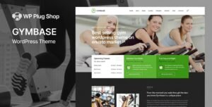 GymBase Theme 16.4 – Gym Fitness WordPress Theme for Workout Websites