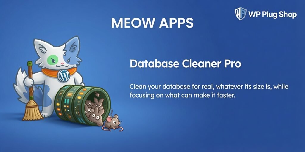 Meow Database Cleaner Pro – WordPress Database Optimization Plugin