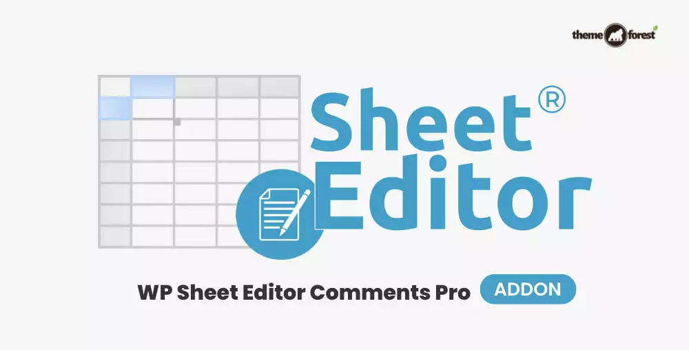WP Sheet Editor Comments Pro Addon 1.1.40 – Bulk WordPress Comment Spreadsheet Editor