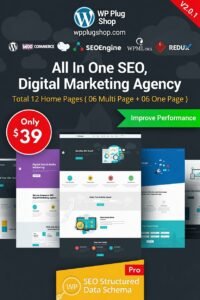 SEO Engine Theme 2.0.0 – Digital Marketing Agency WordPress Theme for SEO Professionals