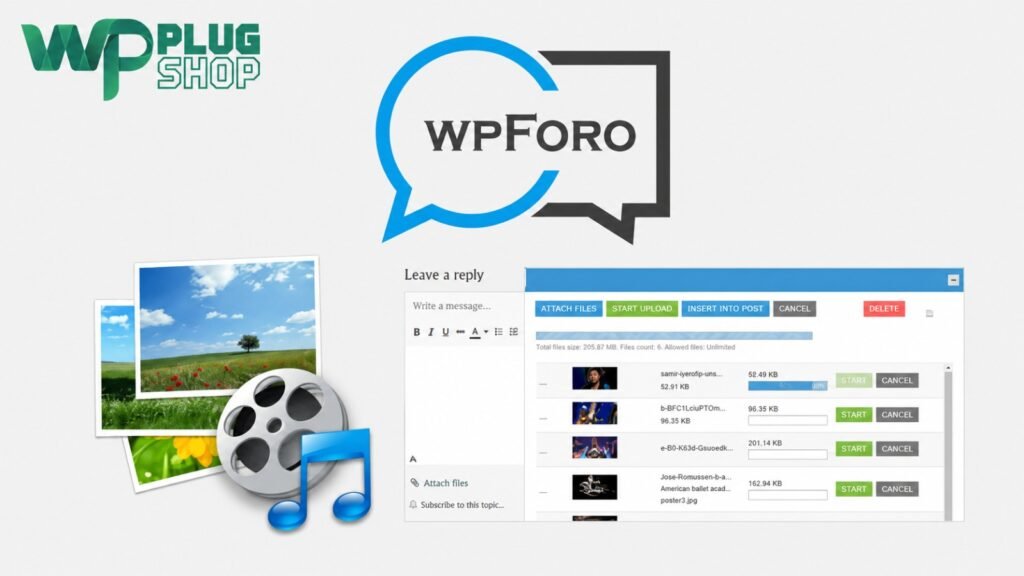wpForo Advanced Attachments