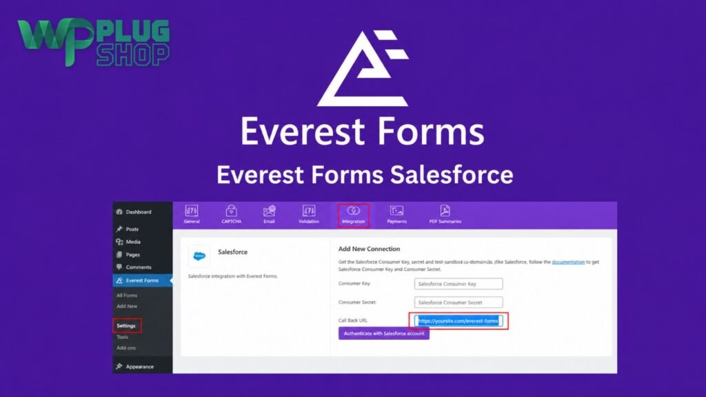 Everest Forms Salesforce