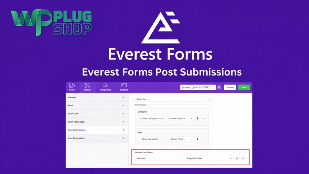 Everest Forms Post Submissions