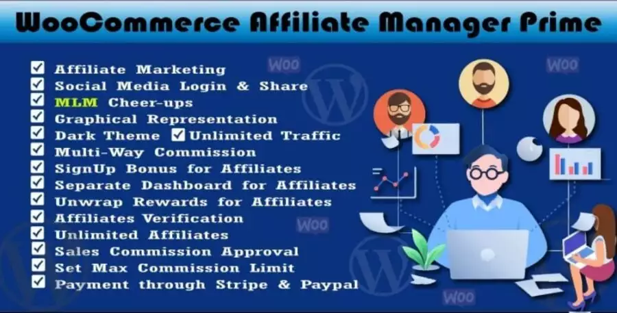 WooCommerce Affiliate Manager Prime – Referral & Affiliate Program Plugin