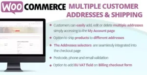 WooCommerce Multiple Customer Addresses & Shipping 25.5 | Address Book & Multi-Shipping Plugin