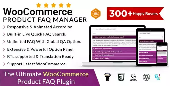 WooCommerce Product FAQ Manager – Product Questions, FAQ Pages & Customer Support