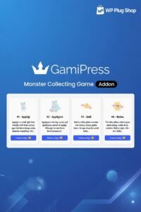 GamiPress Monster Collecting Game – WordPress Gamification Game Addon