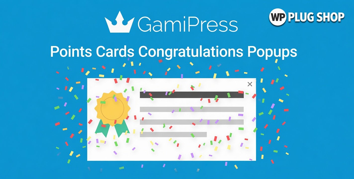 GamiPress Congratulations Popups WordPress Plugin – Premium Milestone Celebration Alerts