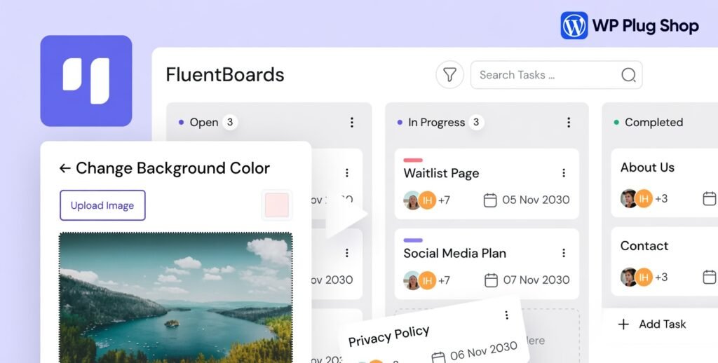 Fluent Boards Pro 1.95.2 – WordPress Project Management Plugin