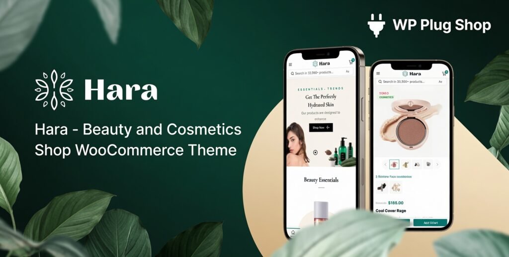 Hara Theme – Beauty & Cosmetics Shop WooCommerce WordPress Theme