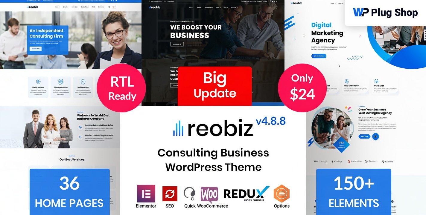 a0kqb Reobiz Theme 8.0.2 – Consulting Business WordPress Theme