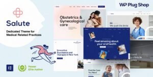 Salute Theme 75 – Medical WordPress Theme for Doctors, Clinics & Hospitals