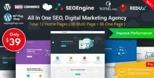 SEO Engine Theme 2.0.0 – Digital Marketing Agency WordPress Theme for SEO Professionals