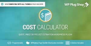 Cost Calculator WordPress 2.4.1 – Advanced Quote & Price Estimation Calculator Plugin
