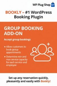Bookly Group Booking Add-on 3.2 – WordPress Group Appointment Scheduling Plugin
