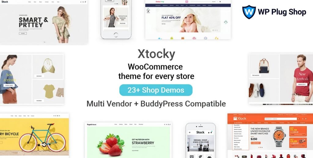 Xtocky Theme 2.8 – Responsive WooCommerce WordPress Theme for Online Stores