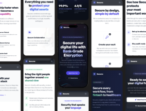Securex Secure Digital Vault Website Templates
