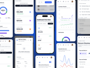 Leadcraft SaaS Dashboard Template – Lead Generation UI