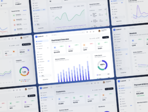Leadcraft SaaS Dashboard Template – Lead Generation UI