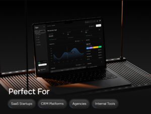 Pulse CRM Dashboard Template for SaaS & WordPress