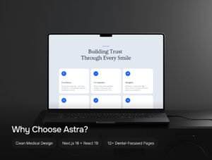 Astra Dental Care Website Template