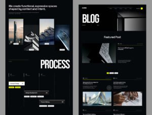 Axis Works Architecture Webflow Template