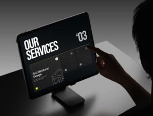 Axis Works Architecture Webflow Template