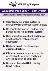 WooCommerce Support Ticket System – Professional Help Desk Addon