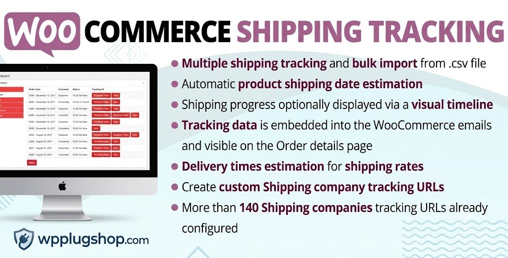 WooCommerce Shipping Tracking – Advanced Order Delivery Updates